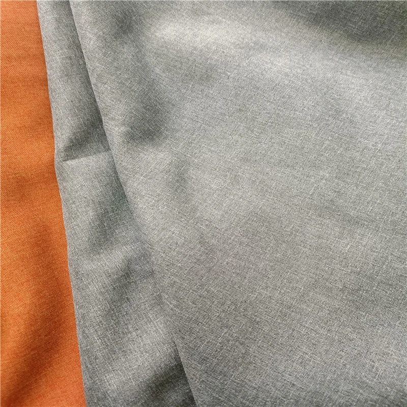 Polyester Linen 600d Cationic Oxford Canvas Fabric